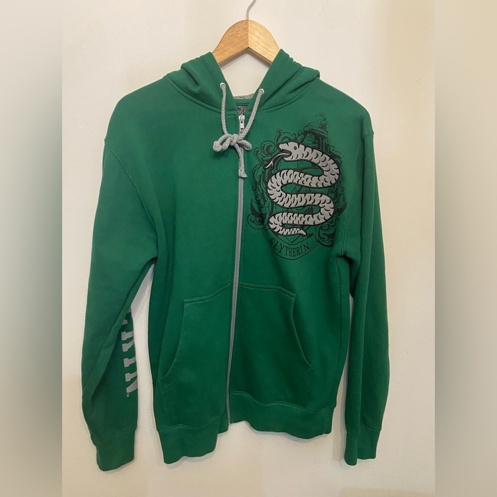 Harry Potter Slytherin Zip Hoodie